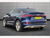 Used Audi e-tron Sportback S-Line 230 kW (313 HP) 2022 Blue SUV