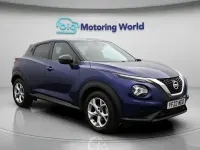 Used Nissan Juke N-Connecta 114 HP (83 kW) 2022 Blue SUV
