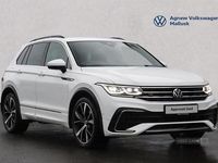Used VW Tiguan R-line 190 HP (139 kW) 2022 White SUV