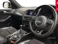 Used Audi Q5 S-line plus 190 HP (139 kW) 2016 Blue SUV