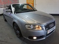 Used Audi A4 Cabriolet S-Line 140 HP (102 kW) 2009 Silver Cabriolet