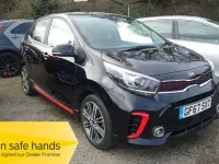Begagnad Kia Picanto GT-Line 83 HK (61 kW) 2017 Svart Halvkombi