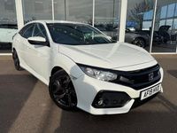 Used Honda Civic SR 126 HP (92 kW) 2019 White Hatchback