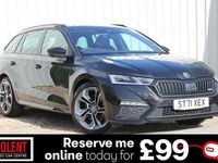 Used Skoda Octavia vRS 245 HP (180 kW) 2022 Black Estate