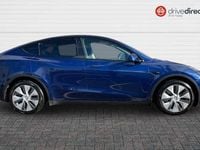 Used Tesla Model Y Long Range AWD 378 kW (514 HP) 2022 Blue SUV
