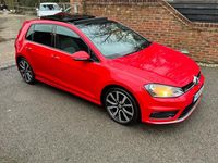 Used VW Golf VII R-line Edition 150 HP (110 kW) 2016 Red Hatchback