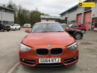 Used BMW 118 Sport Line 143 HP (105 kW) 2014 Orange Hatchback