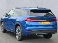 Used Skoda Kodiaq SportLine 204 HP (150 kW) 2026 Race blue metallic SUV