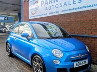 Used Fiat 500 S 69 HP (50 kW) 2015 Blue Hatchback