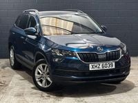 Used Skoda Karoq SE Technology 150 HP (110 kW) 2020 Blue SUV