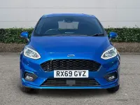 Used Ford Fiesta ST-Line 125 HP (91 kW) 2019 Blue Hatchback