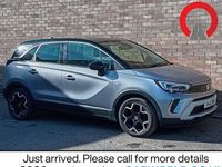 Used Vauxhall Crossland Elite 83 HP (61 kW) 2021 Grey SUV