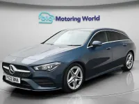 Used Mercedes CLA200 Shooting Brake AMG line 163 HP (119 kW) 2022 Blue Estate