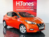 Used Nissan Micra Acenta 100 HP (73 kW) 2020 Orange Hatchback