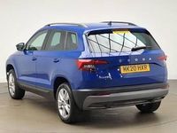 Used Skoda Karoq SE Technology 116 HP (85 kW) 2020 Blue SUV