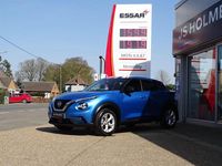 Begagnad Nissan Juke N-Connecta 2020 Blå SUV