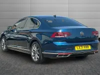 Used VW Passat R-line 150 HP (110 kW) 2021 Aquamarine blue Sedan