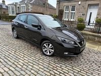 Used Nissan Leaf Acenta 110 kW (150 HP) 2018 Black Hatchback