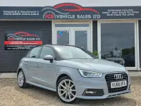 Used Audi A1 Sportback S-Line 125 HP (91 kW) 2018 Grey Hatchback