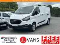Used Ford Transit Custom 105 HP (77 kW) 2022 White Van