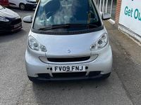 Used Smart ForTwo Cabrio Passion 2009 Silver Cabriolet