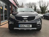 Used Kia Sportage 114 HP (83 kW) 2012 Black SUV