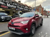 Used Toyota RAV4 Hybrid 2017 Red SUV