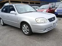 Used Hyundai Accent 2005 Silver Hatchback