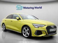 Used Audi A3 S-Line 110 HP (80 kW) 2024 Yellow Sedan