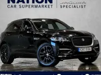 Used Jaguar F-Pace R-Sport 180 HP (132 kW) 2017 Black SUV