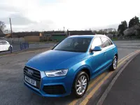 Used Audi Q3 Sport 150 HP (110 kW) 2018 Blue SUV