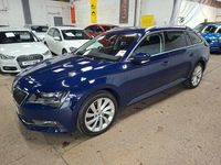 Used Skoda Superb SE L Executive 220 HP (161 kW) 2016 Blue Estate