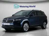 Used Skoda Karoq SE L 116 HP (85 kW) 2023 Blue SUV