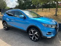 Used Nissan Qashqai Tekna 2017 Blue SUV