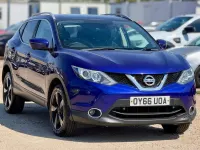 Used Nissan Qashqai N-Connecta 110 HP (80 kW) 2016 Blue SUV