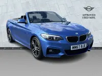 Used BMW 218 M Sport 2017 Blue Cabriolet