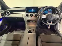 Used Mercedes C300 AMG line 258 HP (189 kW) 2019 White Coupe