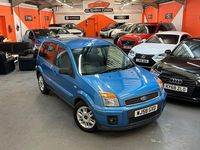Used Ford Fusion Zetec 101 HP (74 kW) 2008 Blue Hatchback