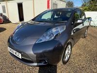 Begagnad Nissan Leaf Acenta 80 kW (109 HK) 2016 Grå Halvkombi