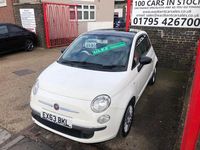 Used Fiat 500 Lounge 69 HP (50 kW) 2013 White Hatchback