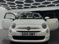 Used Fiat 500 Pop Star 69 HP (50 kW) 2016 White Hatchback