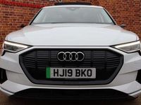 Used Audi e-tron Advanced 300 kW (408 HP) 2019 White SUV