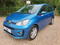 Used VW up! high up! 2017 Blue Hatchback