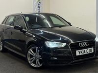 Used Audi A3 S-Line 2014 Black Hatchback