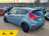 Used Ford Fiesta Style 96 HP (70 kW) 2009 Blue Hatchback
