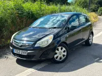 Used Vauxhall Corsa 95 HP (69 kW) 2012 Black Hatchback