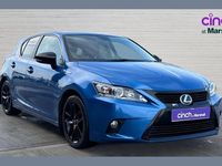 Used Lexus CT200h Sport Line 134 HP (98 kW) 2017 Blue Hatchback