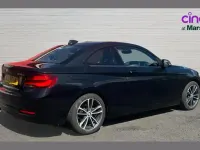 Used BMW 218 Sport Line 150 HP (110 kW) 2019 Black Coupe