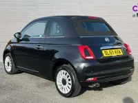Used Fiat 500C Lounge 68 HP (50 kW) 2019 Black Cabriolet