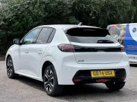 Used Peugeot 208 Allure 99 HP (72 kW) 2025 White Hatchback